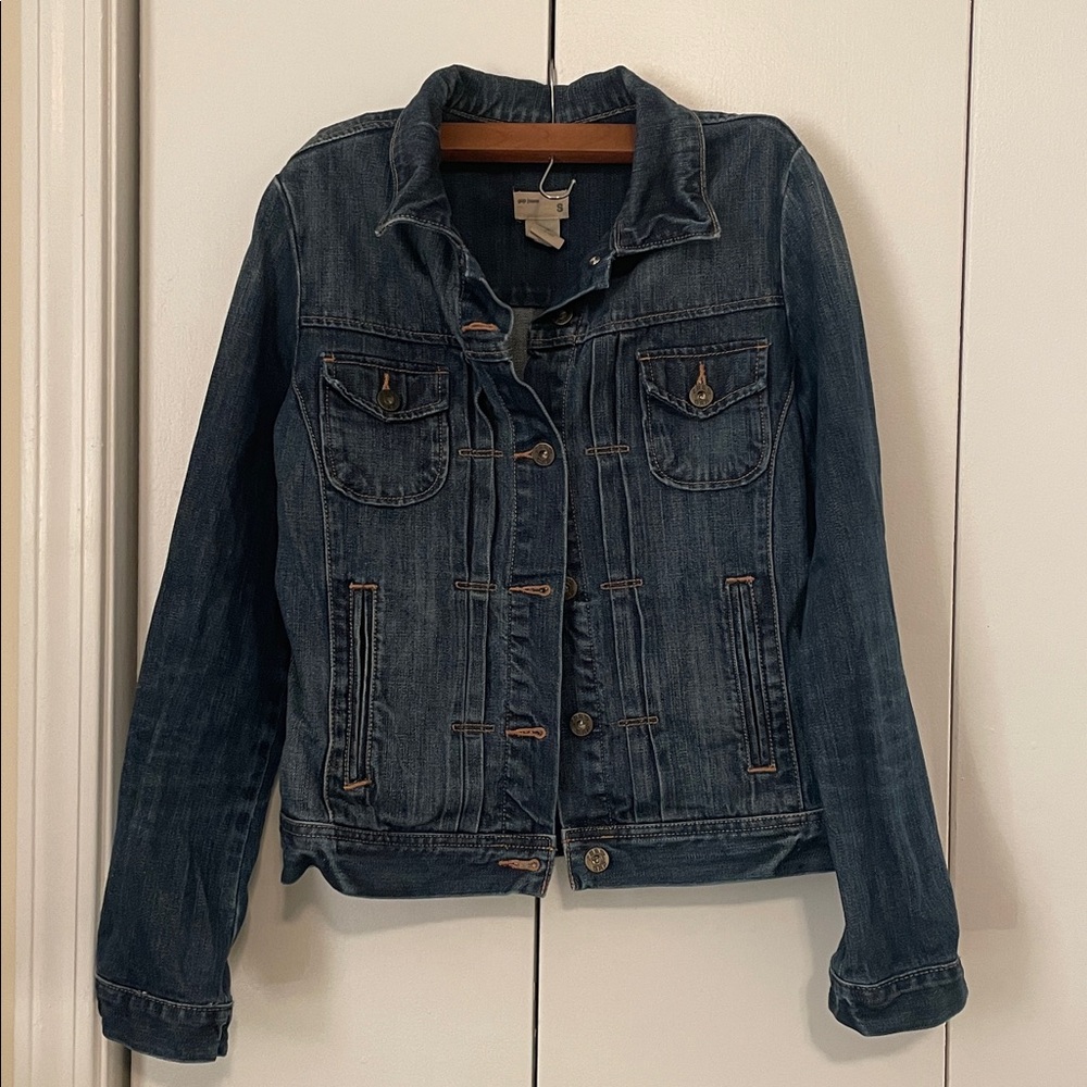 GAP Dark Blue Women's Denim Jacket | Size S